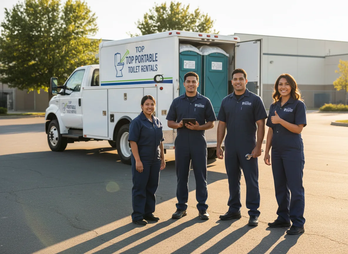 Short Term Porta Potty Rental company in Romayor, TX